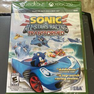 New Sealed Sonic & All-Stars Racing Transformed (XBOX 360)